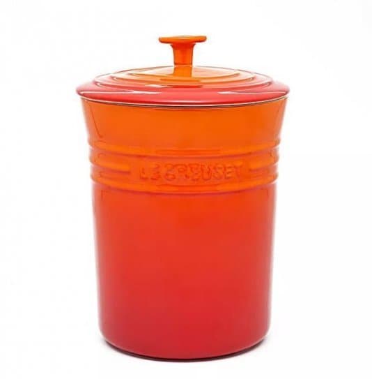 Porta Mantimentos Laranja Le Creuset 3,3L
