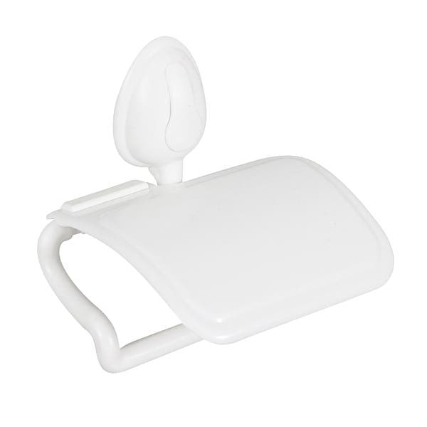 Porta Papel Higênico Simples Plástico Branco Bonno Aquaplás