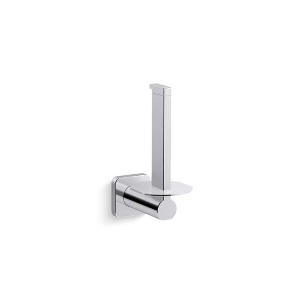 Porta Papel Higiênico Vert Parallel Cromado Kohler