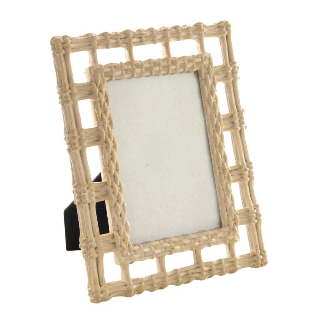 Porta Retrato de Rattan 10x15cm