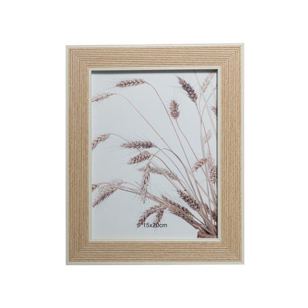 Porta Retrato Decorativo Cask Natural para 1 Foto 15x20cm