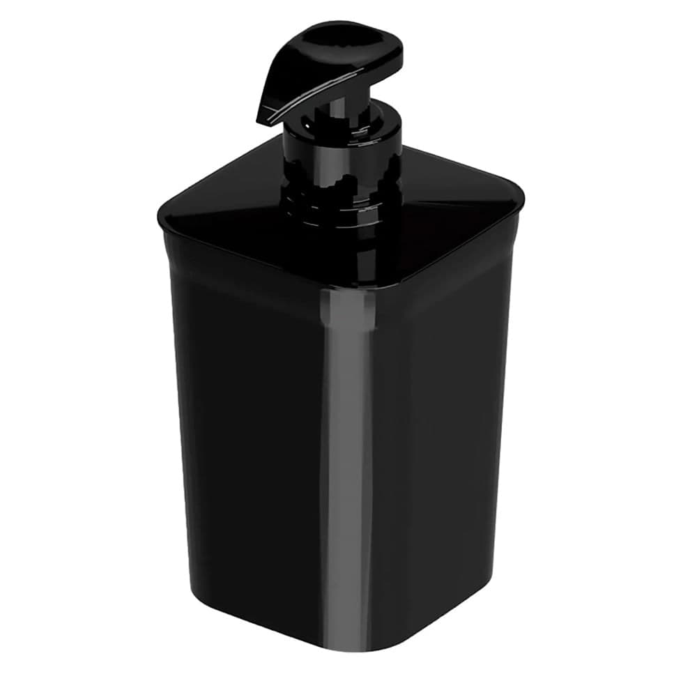 Porta Sabonete Líquido Flat 500mL Preto - Nitron