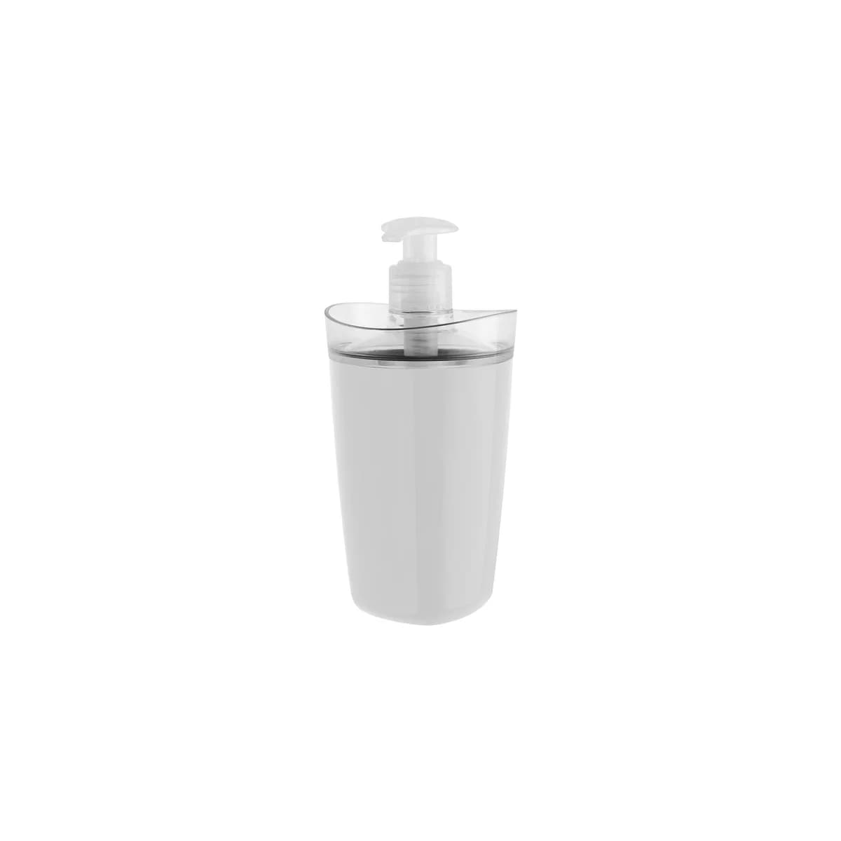 Porta sabonete líquido Ou 260ml Linha Tule — Branco