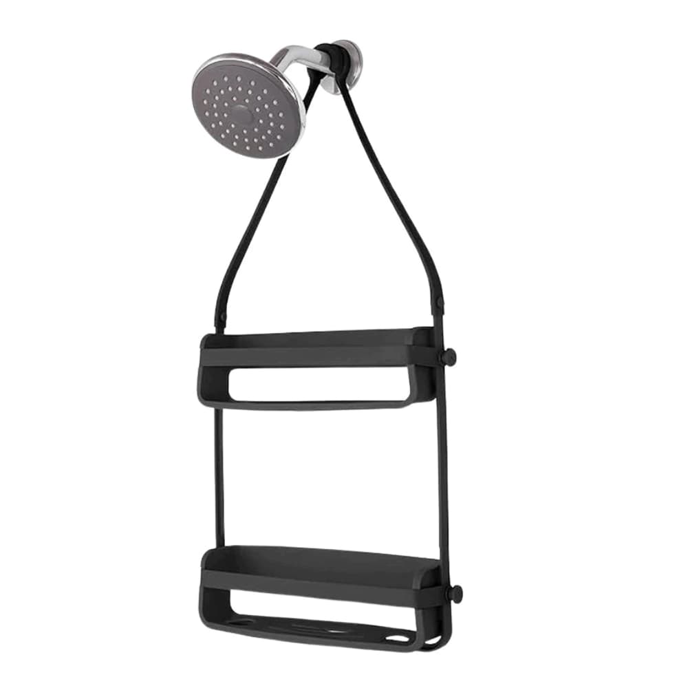 Porta Shampoo Umbra Flex Preto 30x64cm
