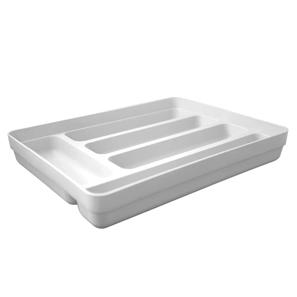 Porta Talheres Retangular Logic Branco - Ou