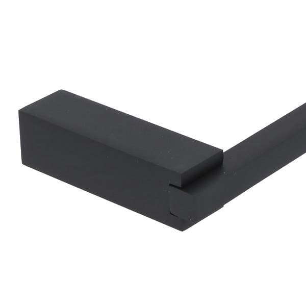 Porta Toalha Banho e Rosto Metal 47cm Quartzo Black Fani