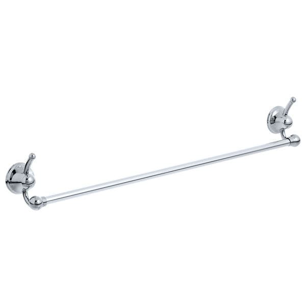 Porta Toalha Banho Metal e Plástico Barra Ideale Stamplas