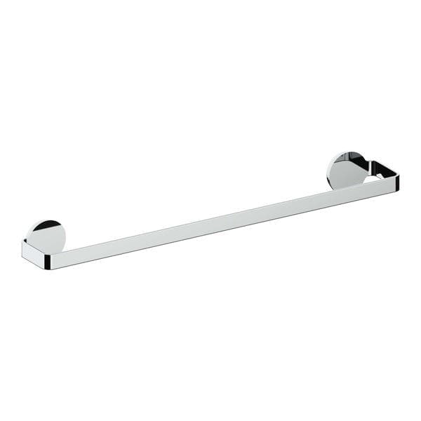Porta Toalha de Banho Parede Aço Prata 56cm Essential Sensea