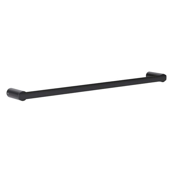 Porta Toalha de Banho Parede Metal Preto 56,5cm Neo Sensea
