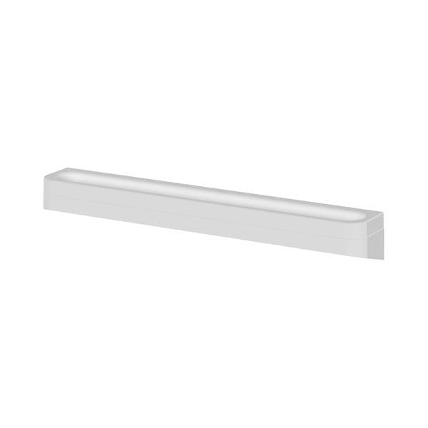 Porta Toalha de Parede Plástico Branco 55,5cm Eleve OU
