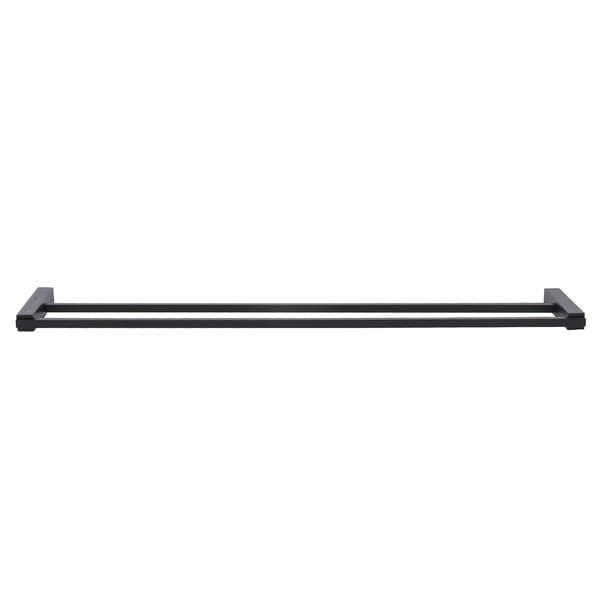 Porta Toalha Duplo Preto Vivi 4900 LR-BK140 Sensea