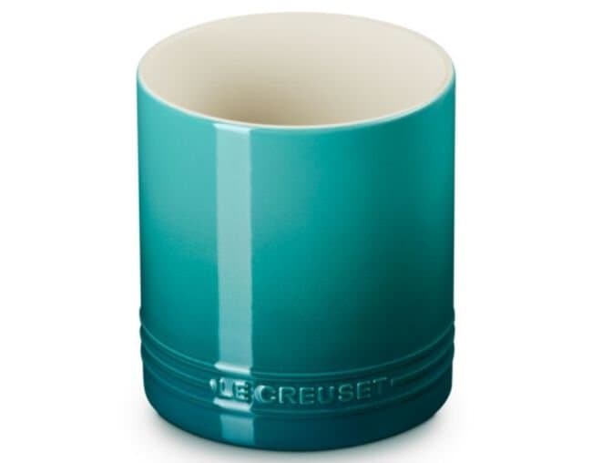 Porta Utensílios Reto Signature Le Creuset Bleu Riviera 1,1 Litro
