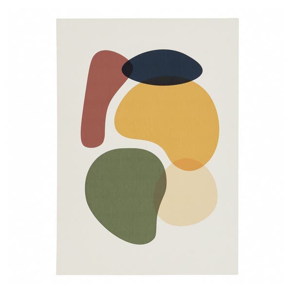 Pôster Formas III Multicolorido 50x70cm Abstract