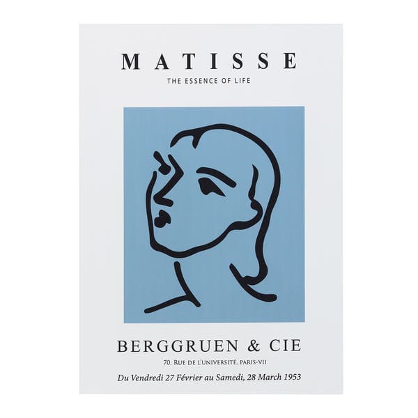 Pôster Matisse Multicolorido 50x70cm Outlet dos Quadros