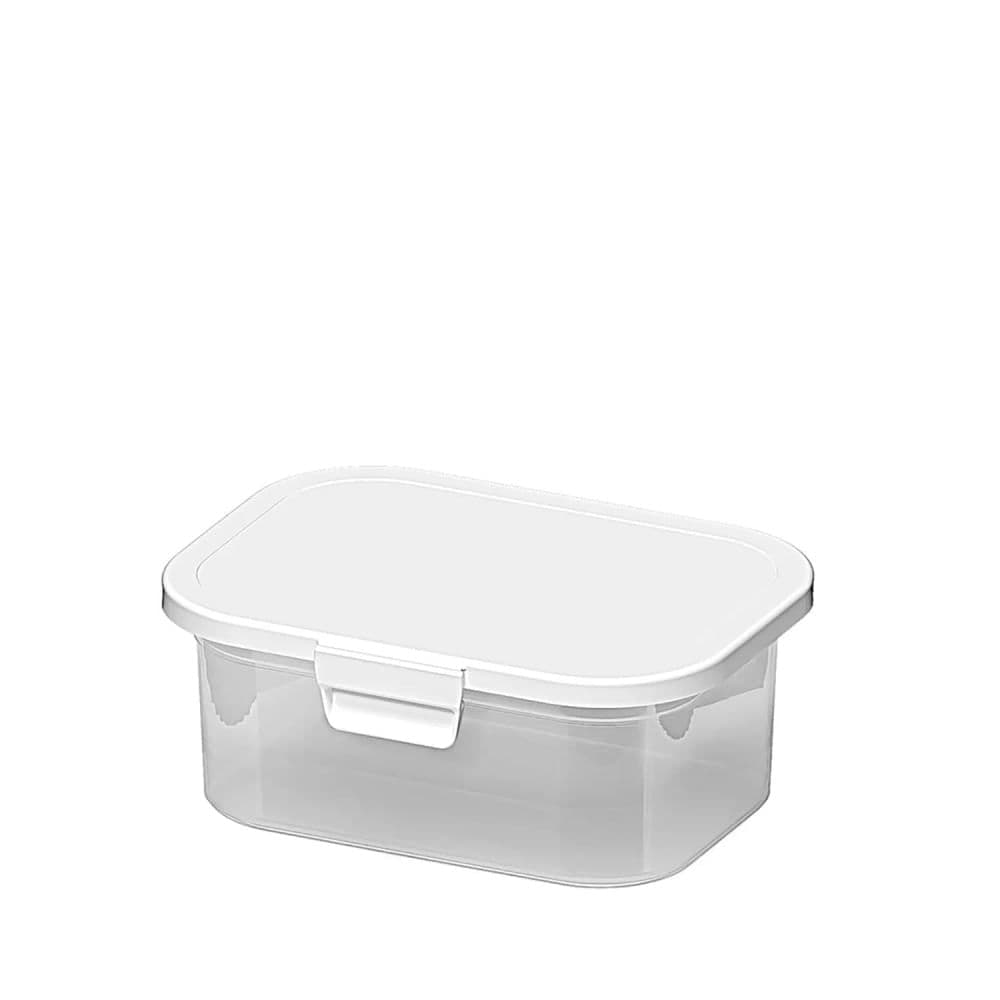 Pote com Tampa Fixa 1l Branco - Nitron
