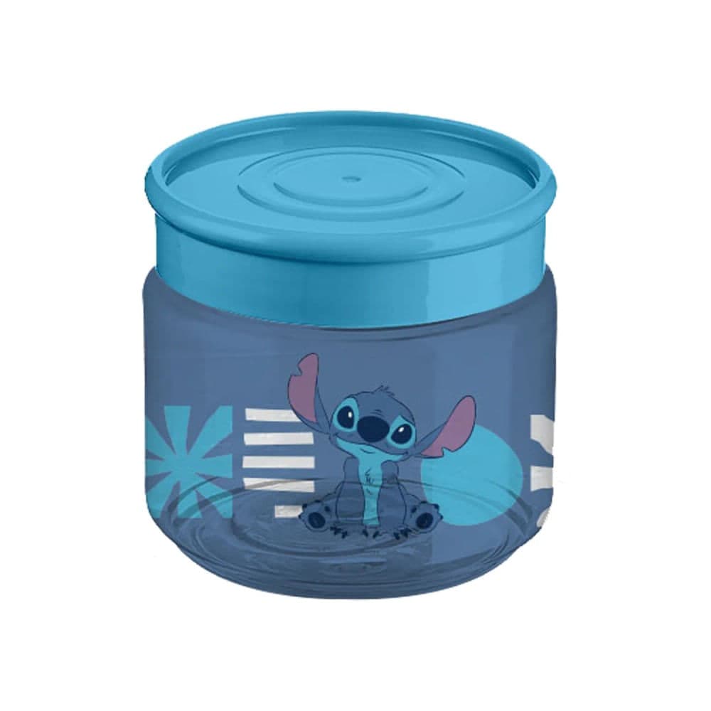 Pote com Tampa Organizador Multiúso 160mL Stitch - Tiba
