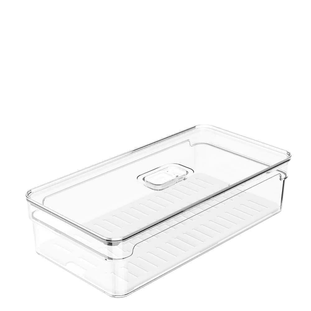 Pote de Acrílico ou Clear Fresh Natural 30x15x7cm 2,8l