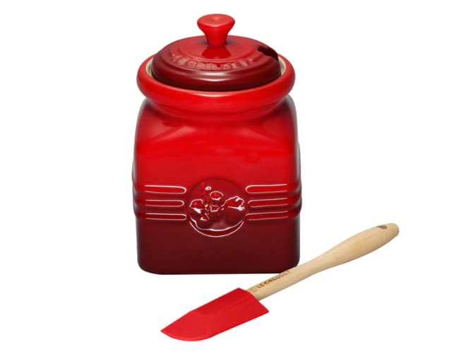 Pote de Geleia Vermelho Le Creuset — Única