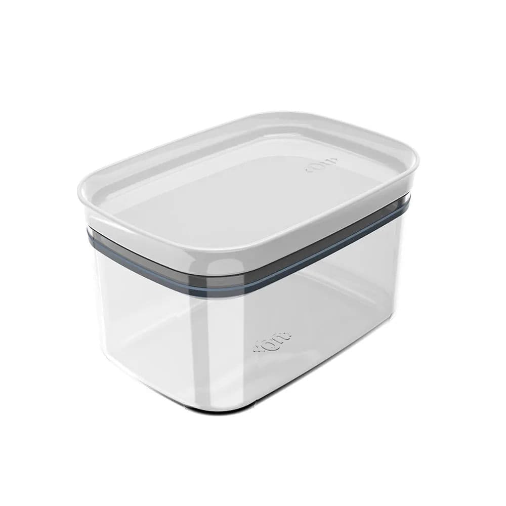 Pote Hermético Block 650mL Branco - Ou