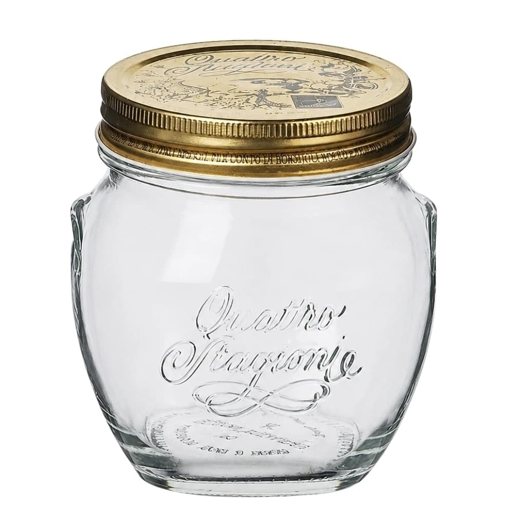 Pote Hermético de Vidro Bormioli Quattro Satgioni 500ml