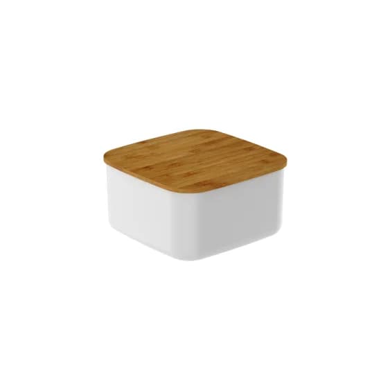 Pote hermético maxxi Ou 1L Linha Keep — Branco
