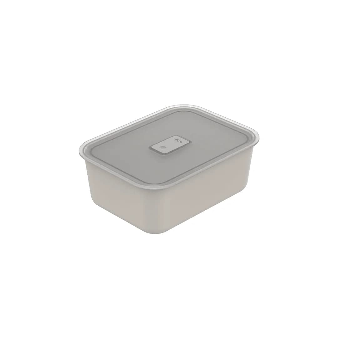 Pote Hermético Para Marmita 2,1 Litros Ou Linha Move Lock — Bege