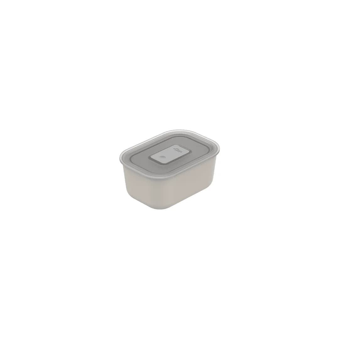Pote Hermético Para Marmita 400ml Ou Linha Move Lock — Bege