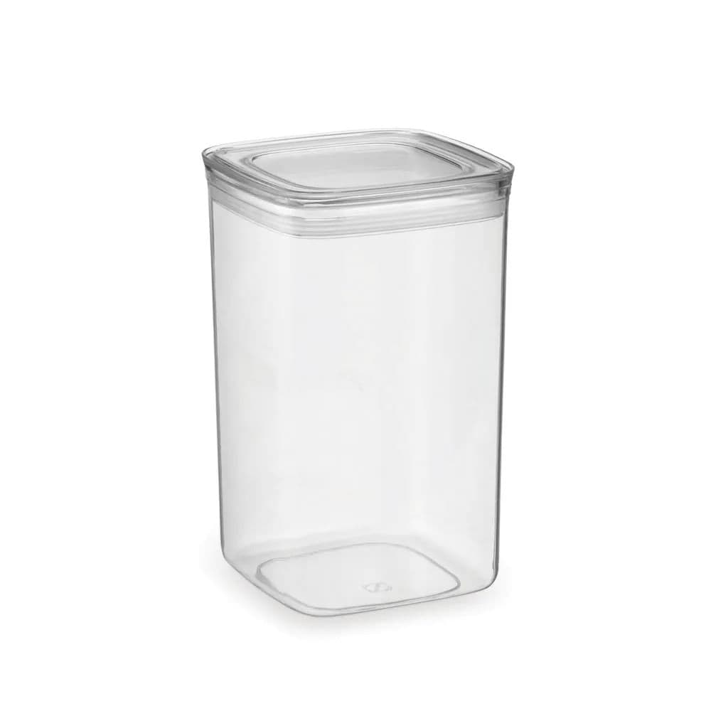 Pote Hermético Quadrado 2,3l Transparente - Arthi