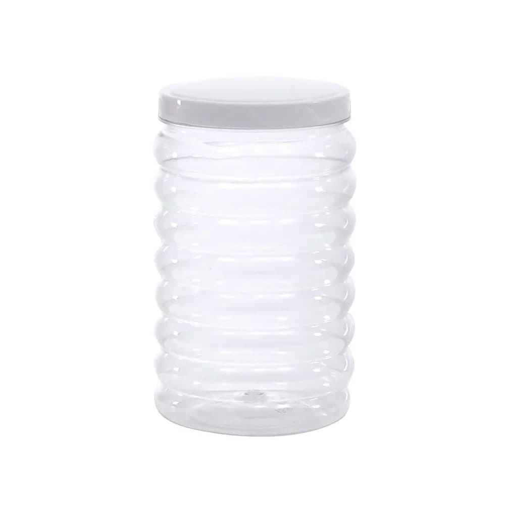 Pote Ondulado 1,5l Branco - Bl Ud