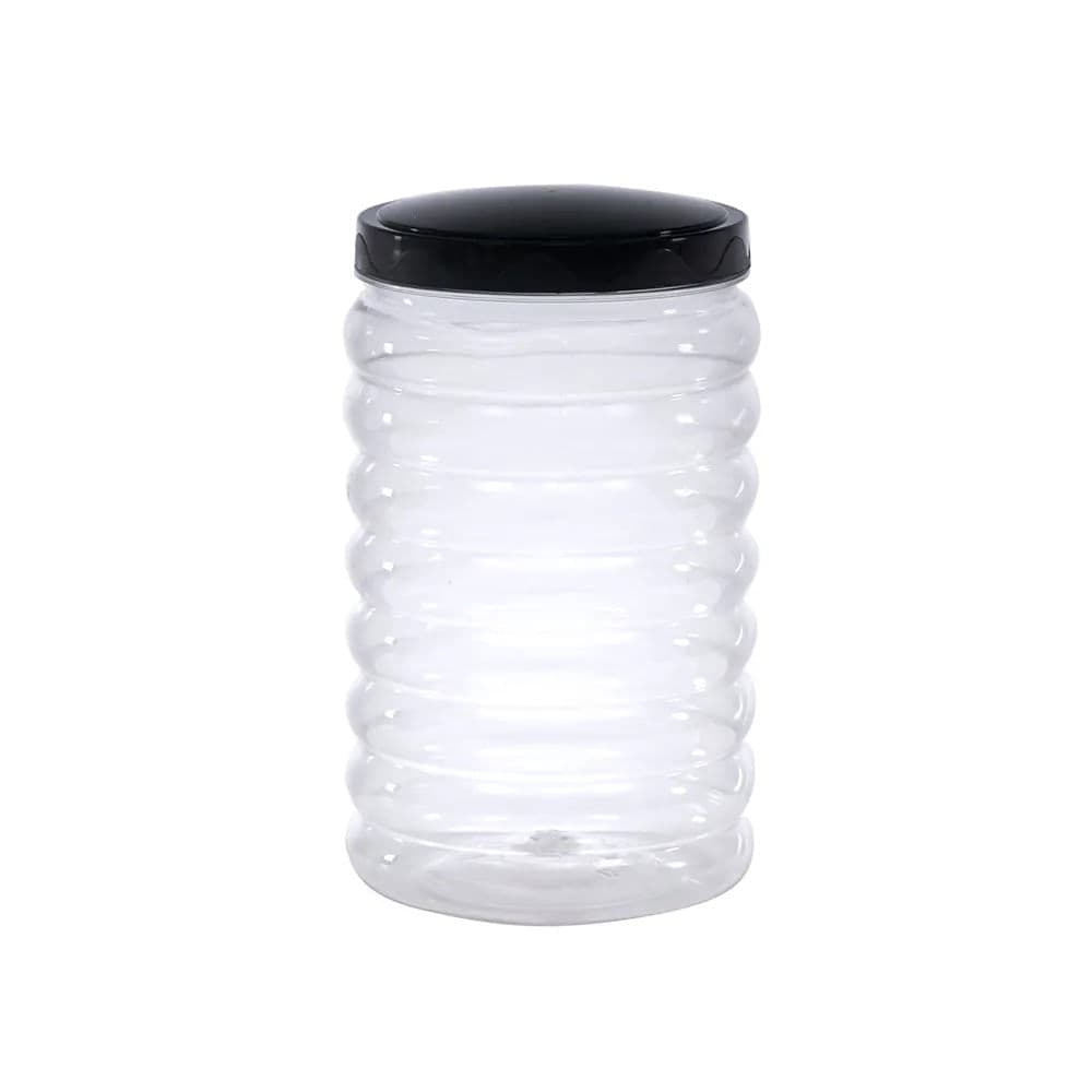Pote Ondulado 2,5l Preto - Bl Ud