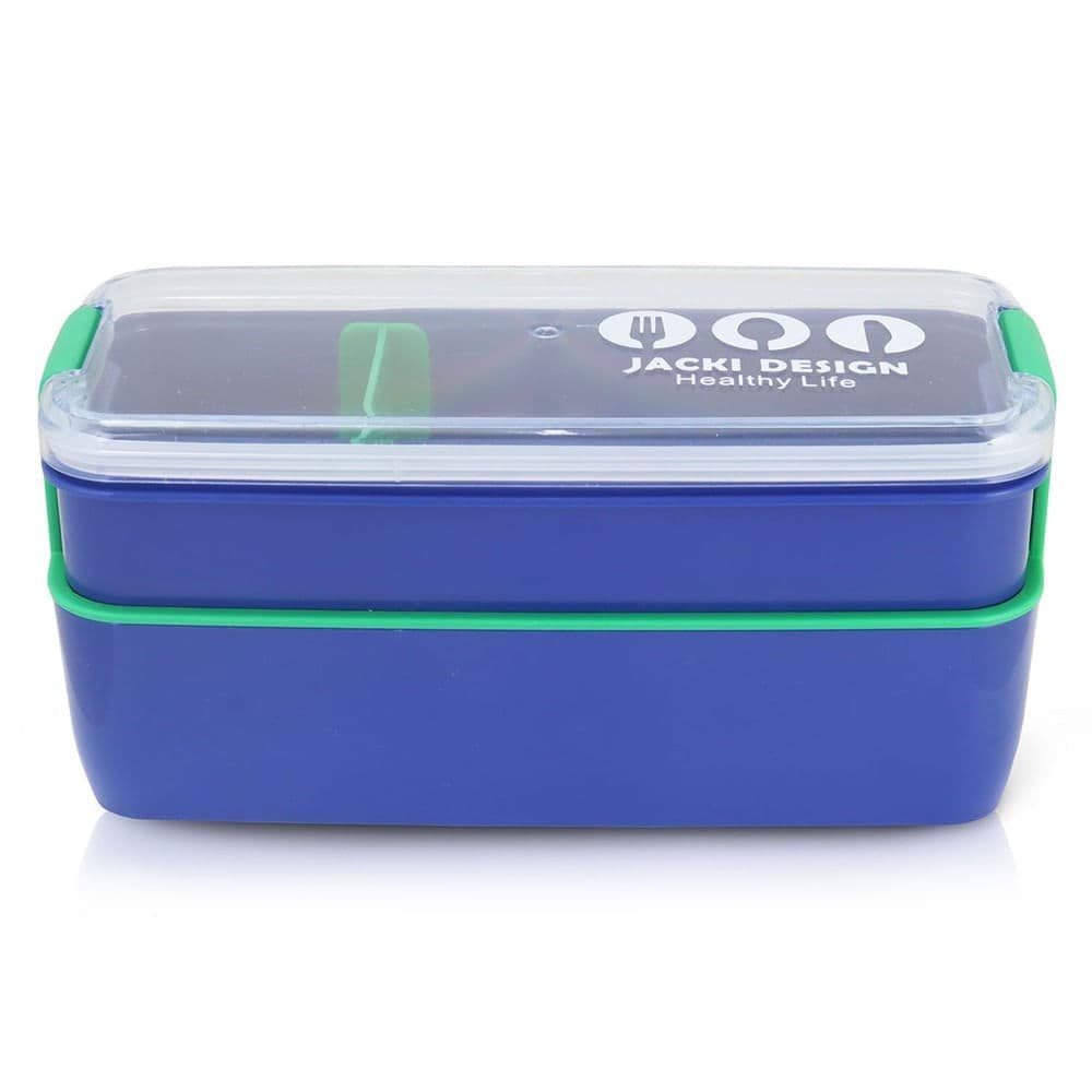 Pote para Marmita 2 Andares Vibe 750mL Azul - Jacki Design