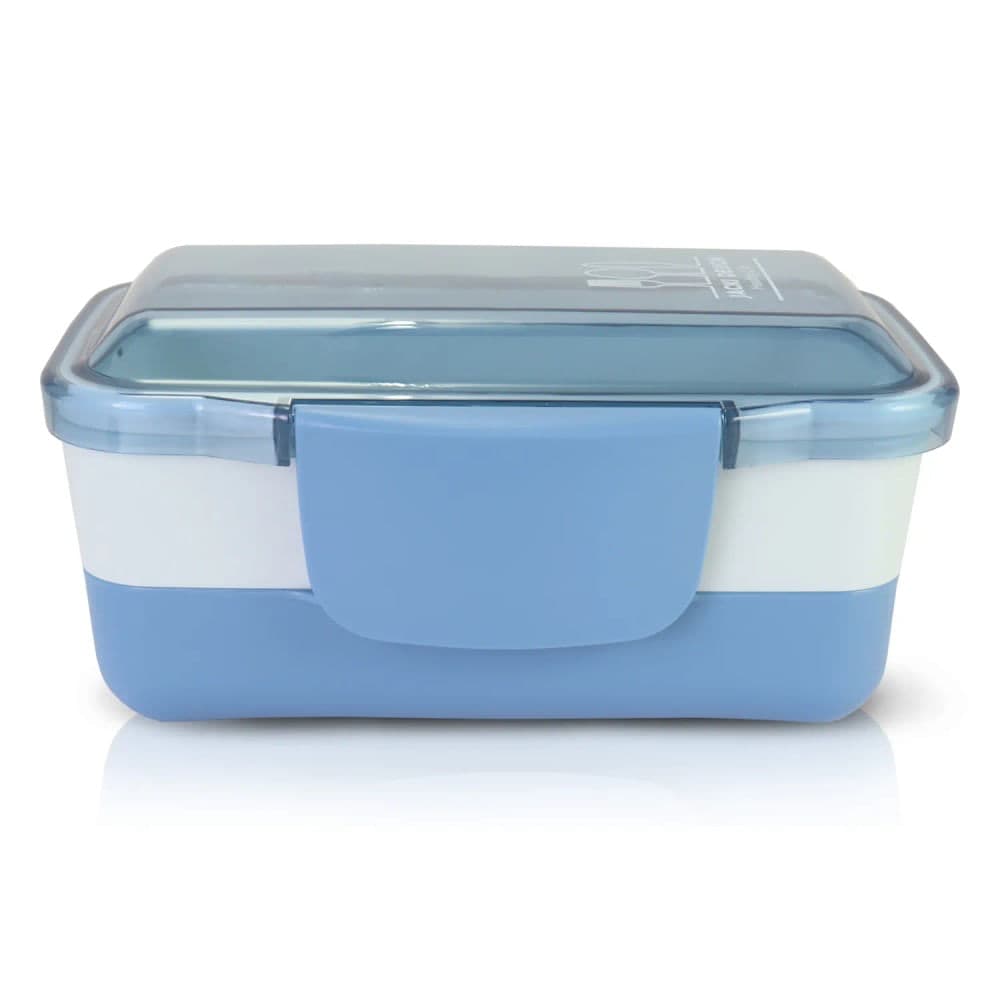 Pote para Marmita com 2 Andares Joy 950mL Azul - Jacki Design