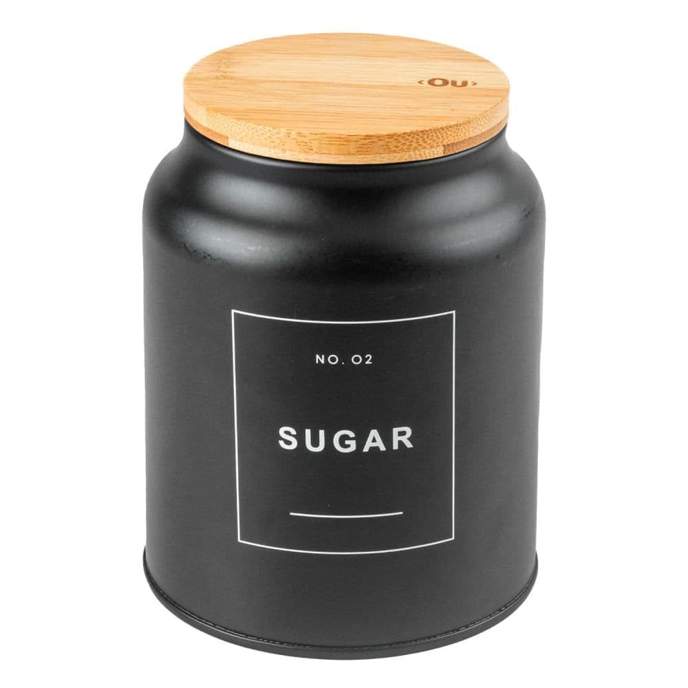 Pote Sugar Sense Preto - Ou
