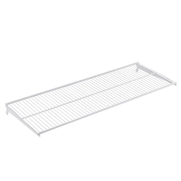Prateleira Aramada para Closet em Aço Branco 1,10mx40cm Ordenare