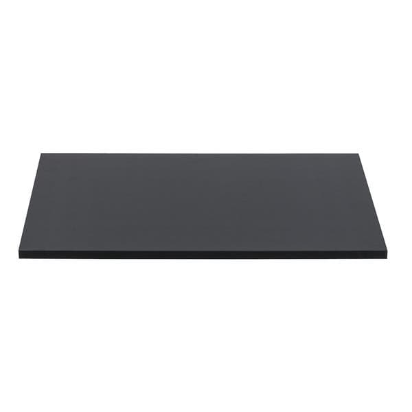 Prateleira de Madeira MDP Preta 60x40cm Decoração Spaceo