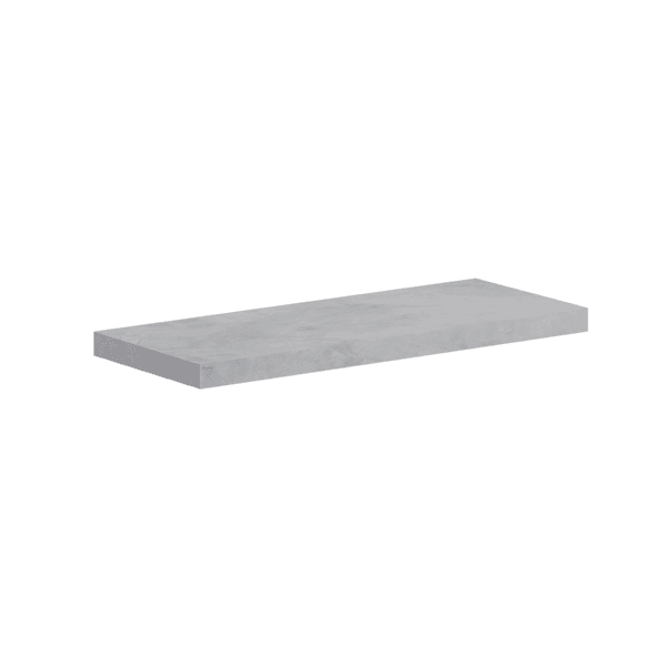 Prateleira de Porcelanato 100x40cm Cinza Pulpis Cozimax