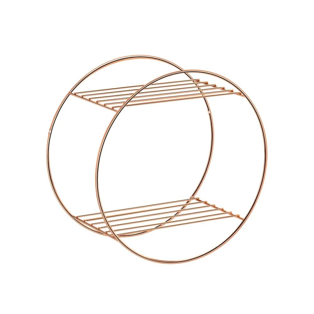 Prateleira Redonda 30cm Rosé - Arthi