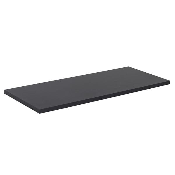 Prateleira sem Suporte 60x25x1,5cm MDP Preta Luciane