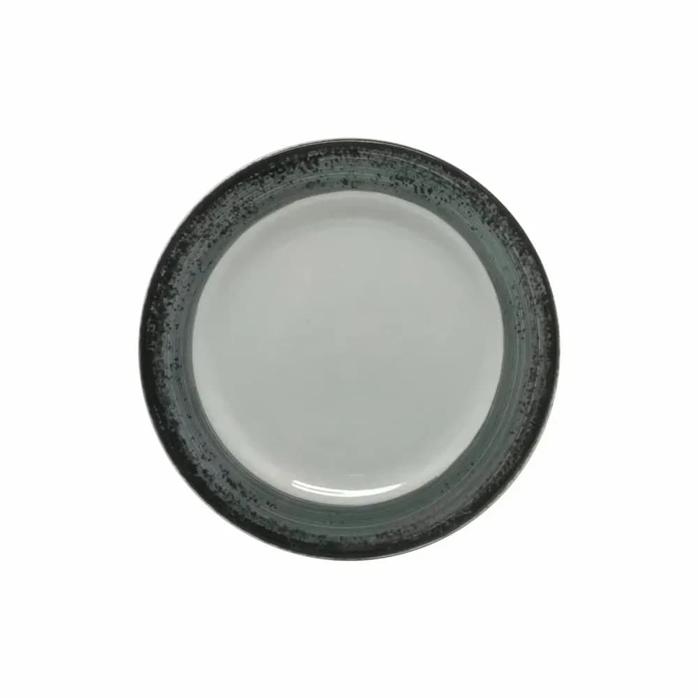 Prato Cilíndrico Cinza — Sobremesa 19cm - Schmidt