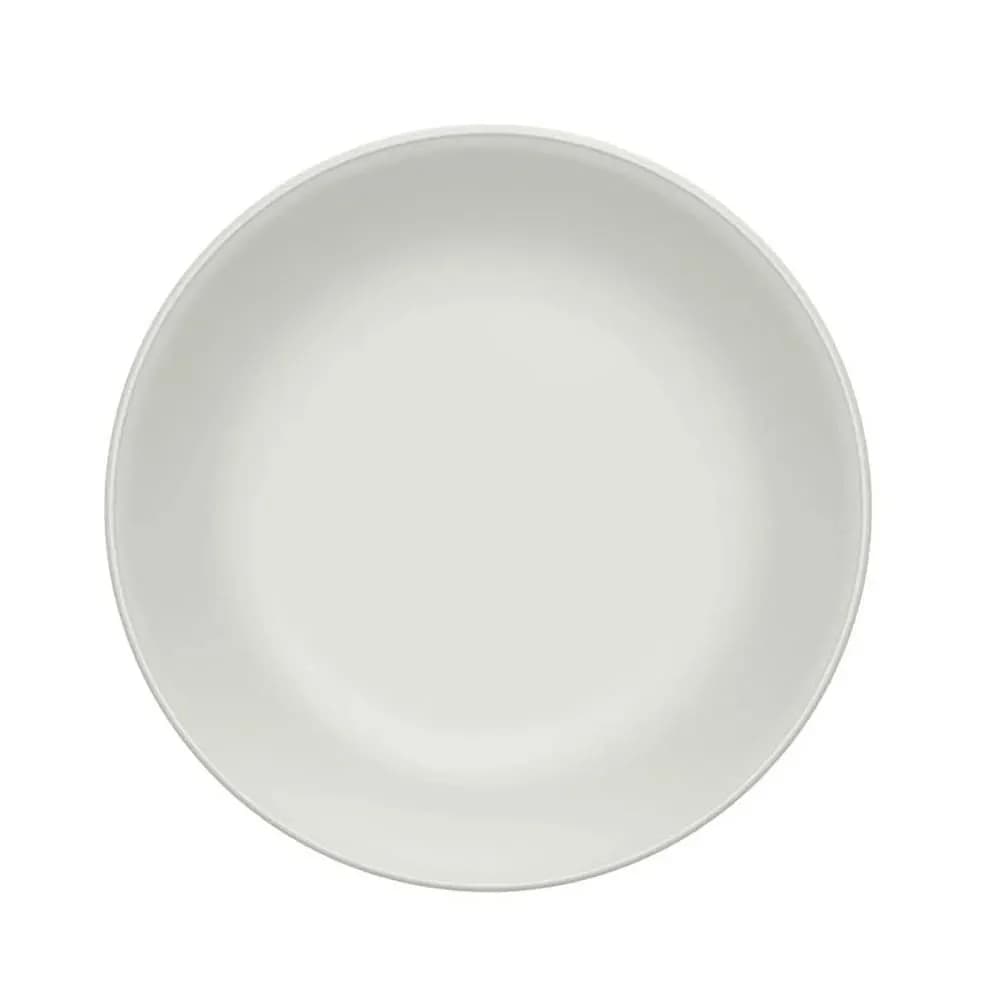 Prato Clean Esmalte Branco — Sobremesa 20cm - Yoi
