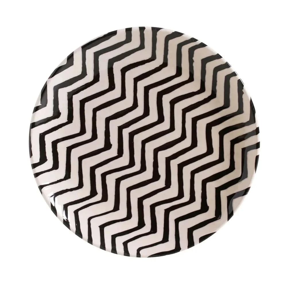 Prato Coup Chevron — Sobremesa 20cm - Porto Brasil