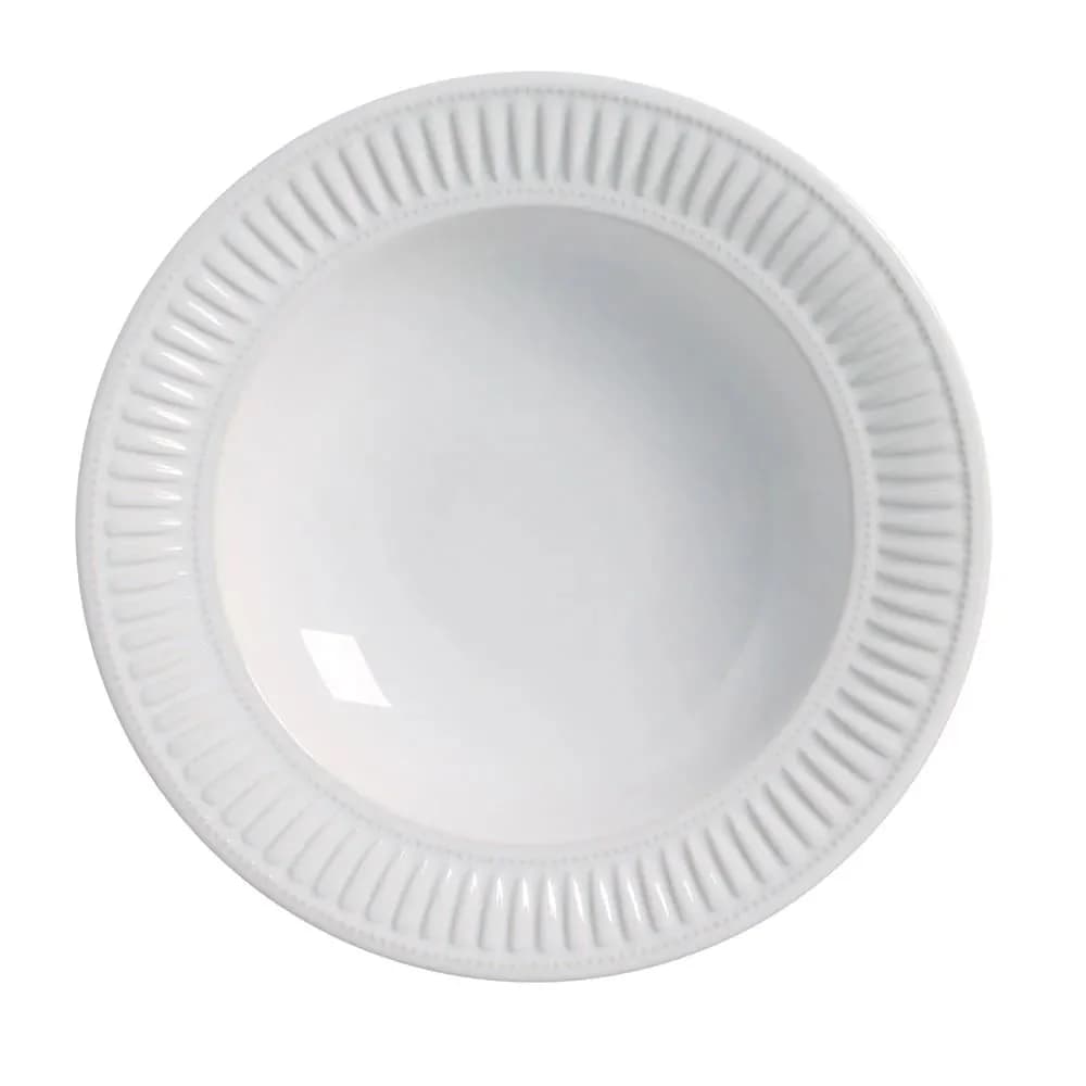 Prato Daisy Branco — Fundo 22cm - Porto
