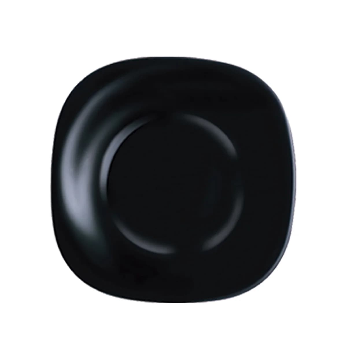 Prato de Vidro Preto Carine — Sobremesa 19cm - Luminarc