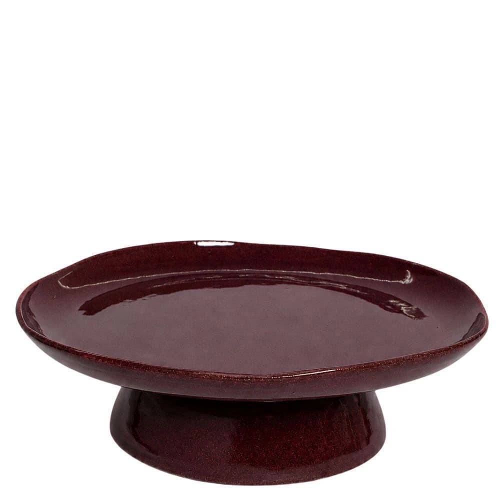 Prato para Bolo de Cerâmica Açai 31cm