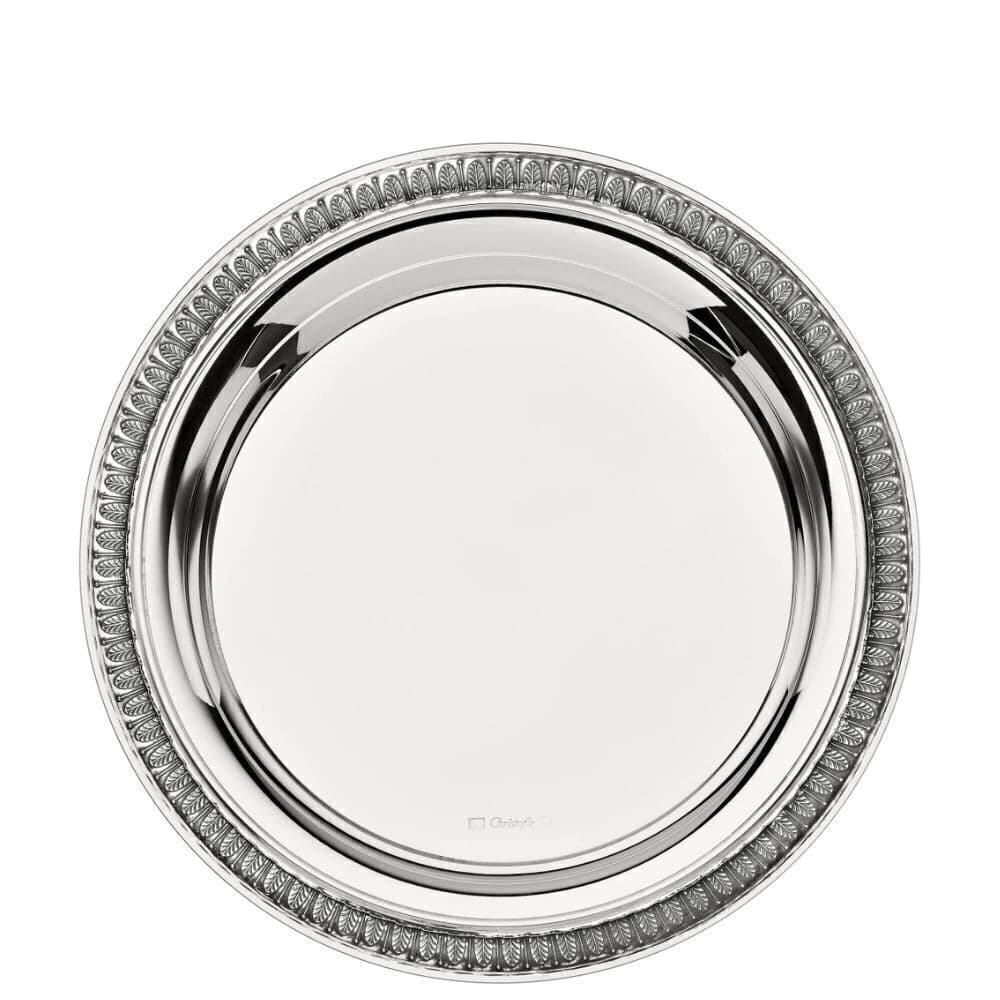 Prato para Garrafa de Prata Christofle Malmaison 15cm
