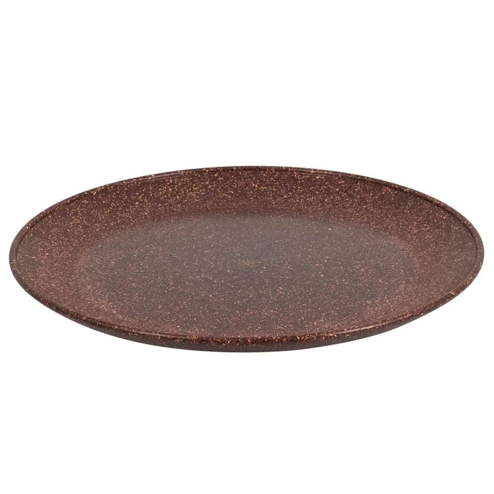 Prato para Lanche 21cm Imbuia - Evo