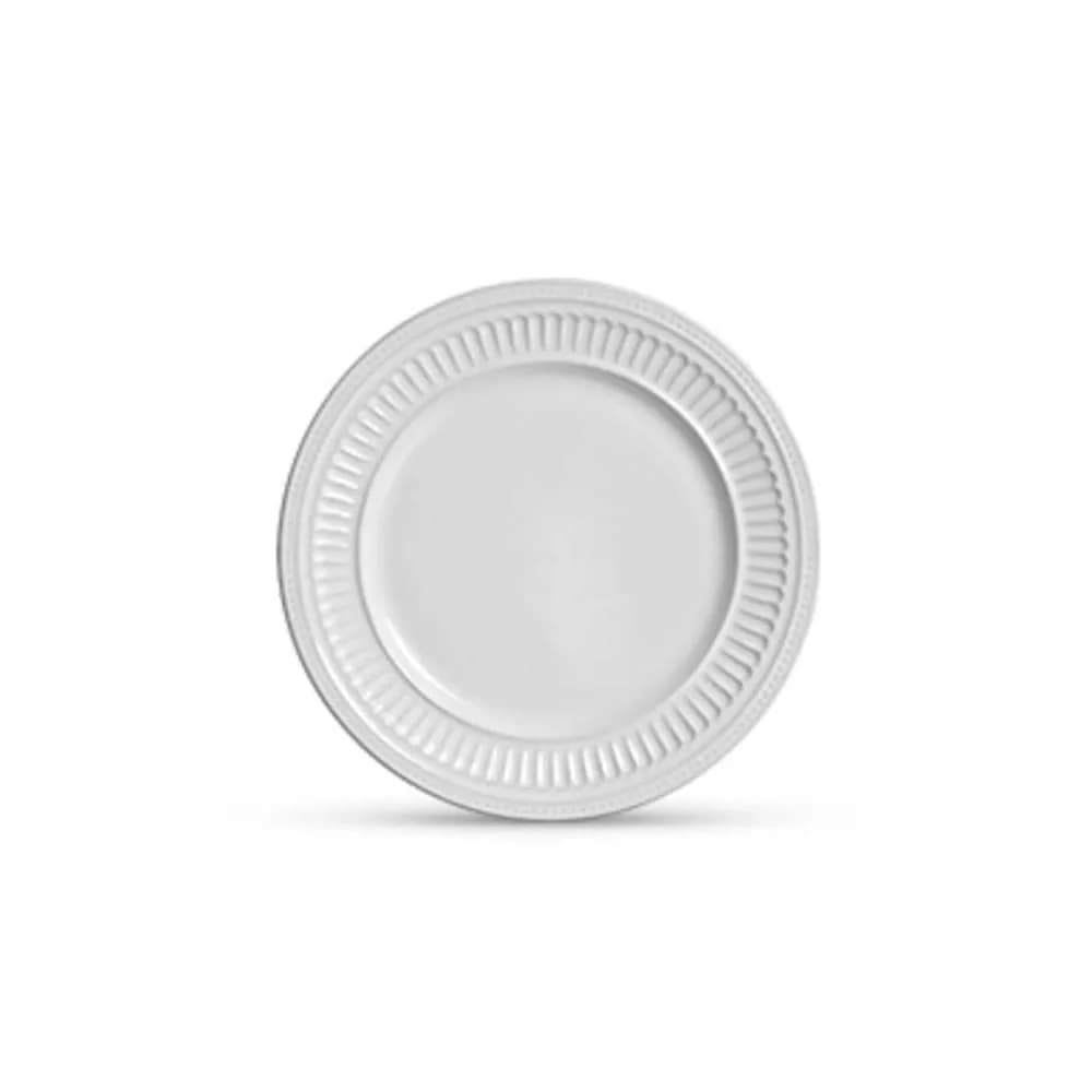 Prato Poppy Branco — Sobremesa 20cm - Scalla