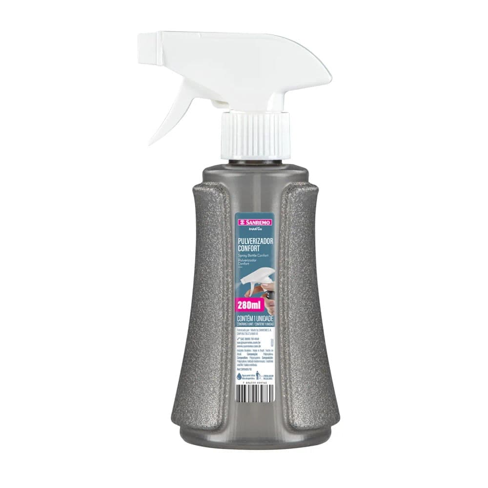 Pulverizador Confort 280mL Fumê - Sanremo