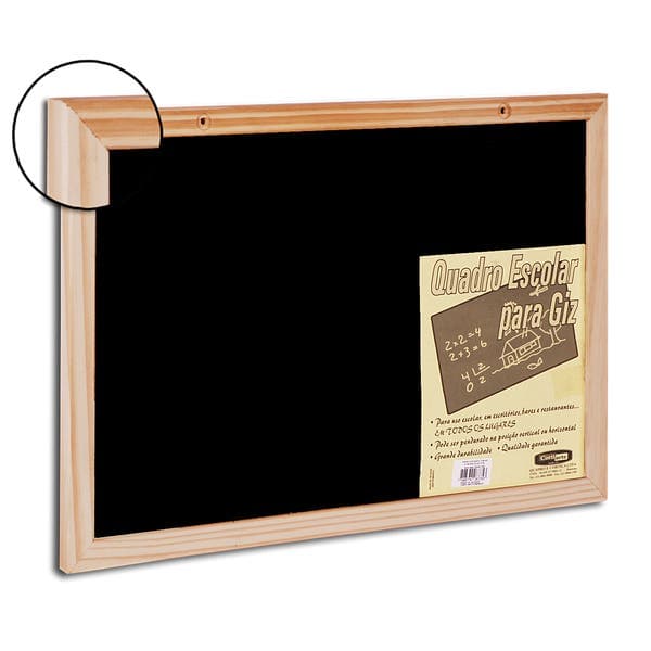 Quadro de Aviso Lousa Preto 30x40cm