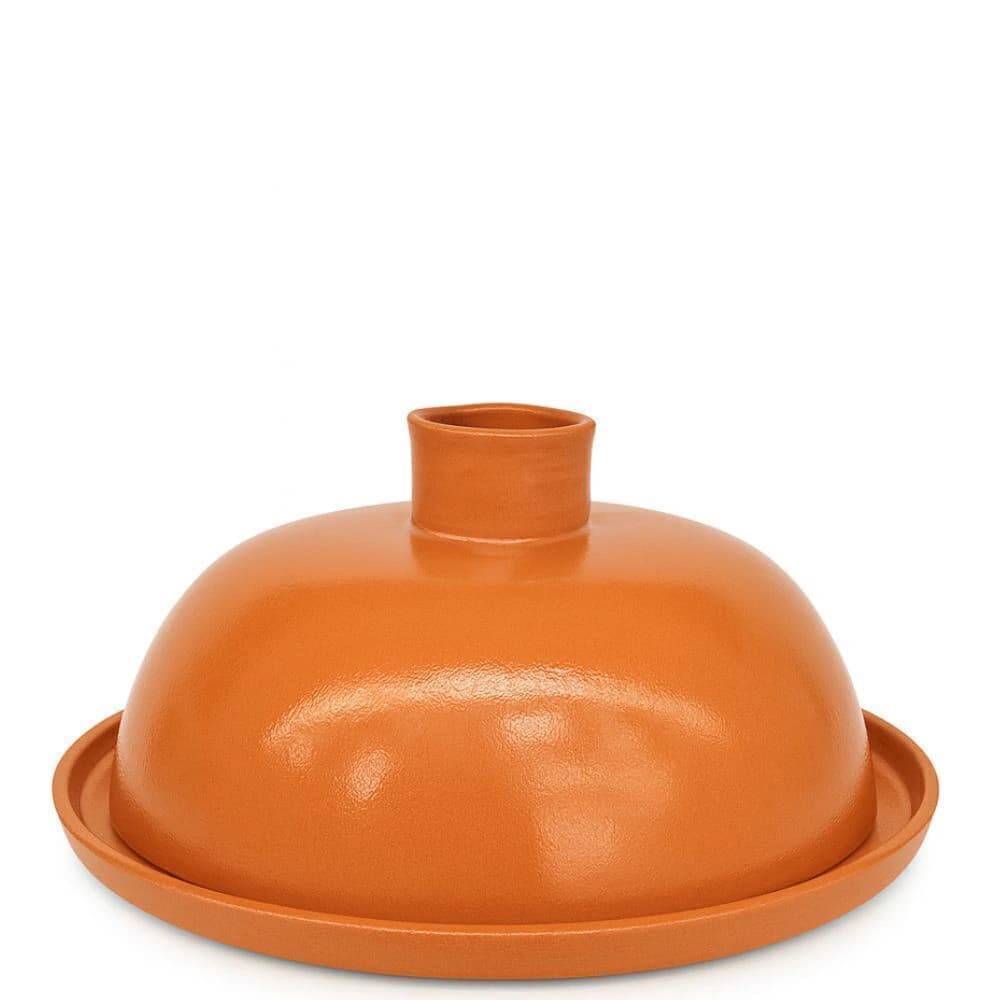 Queijeira de Cerâmica Terracota 22x11cm